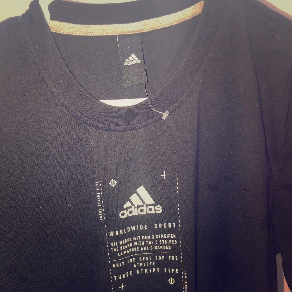 Adidas limited world wide t shirt